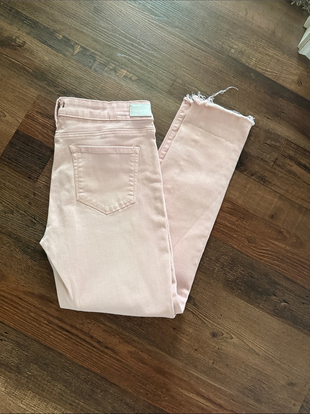 Women's Light Pink High-Rise Skinny Jeans